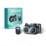 Ottocast 2 in 1 Cabin Care Wireless CarPlay Adapter Camera for Pet Baby Kid for iPhone Car Accessories New Year Gift for Family