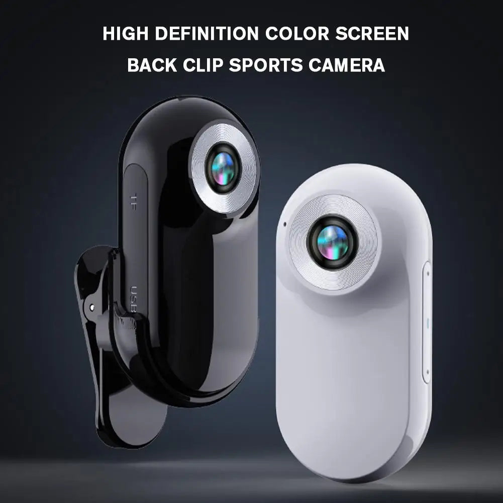 Pet Collar Camera For Pet Cameras & Monitors 360-degree Rotation 120-degree Wide-angle Mini Body Outdoor Portable Pocket Ca Z6E0