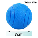 Pet Solid Elastic Toy Ball Cat/Dog Toy Ball 5/6/7CM Rubber Bite Resistant Dog Outdoor Training Tool Pet Teeth Cleaning Supplies