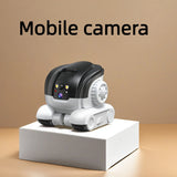 Real Time Moving Security Robot Camera for Pet with 1080P Live Feed and Voice Chatting