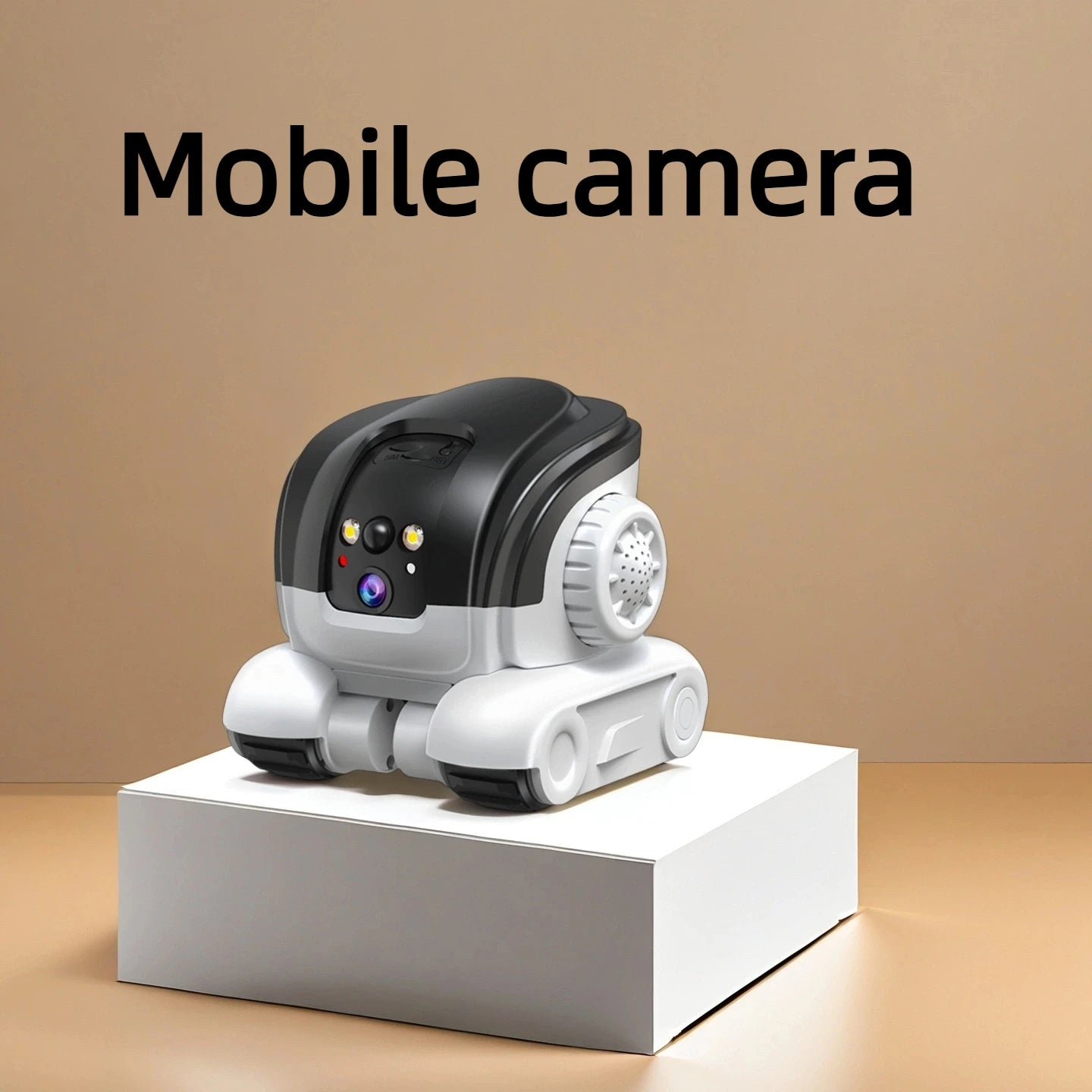 Real Time Moving Security Robot Camera for Pet with 1080P Live Feed and Voice Chatting