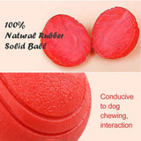 Pet Solid Elastic Toy Ball Cat/Dog Toy Ball 5/6/7CM Rubber Bite Resistant Dog Outdoor Training Tool Pet Teeth Cleaning Supplies