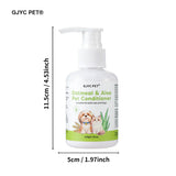 Natural Pet Conditioner Detangling Hydrating Formula For Cats Dogs Leaves Coat Soft Shiny Strong With Long-Lasting Scent