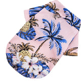 Hawaiian Style Pet Dog Clothe Summer SandBeach Dog Shirts for Small Medium Dogs Puppy Cat Clothing Ropa Perro Pug French Bulldog