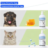 500ml Pet Bath Shampoo Cats Dogs Shower Gel Gentle Cleansing Deodorant Anti Itch Long Lasting Scent Pet Health Cleaning Products