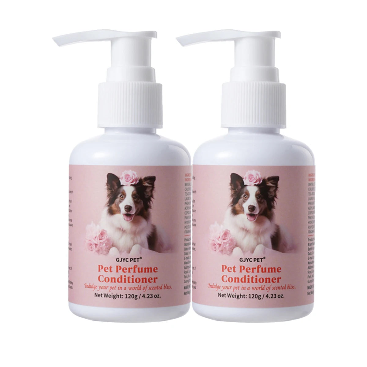 Natural Pet Conditioner Detangling Hydrating Formula For Cats Dogs Leaves Coat Soft Shiny Strong With Long-Lasting Scent
