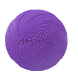 Interactive Silicone Flying Saucer Toy for Dogs And Cats Chew Resistant Flying Disc Pet Game Perfect for Puppy Training Fun
