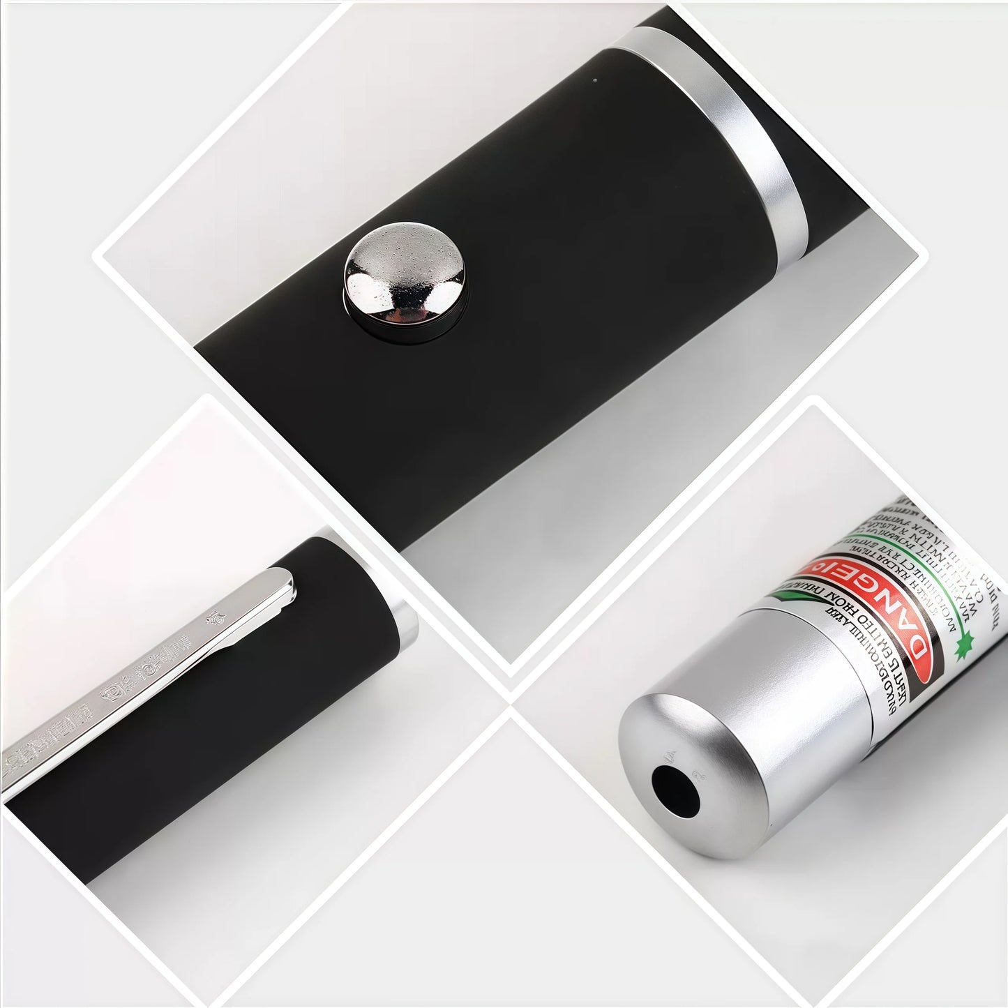 Red Laser Pointer Pen - Long Range Single Point Laser for Cat/Dog Pet Toy, Outdoor Hiking Presentation