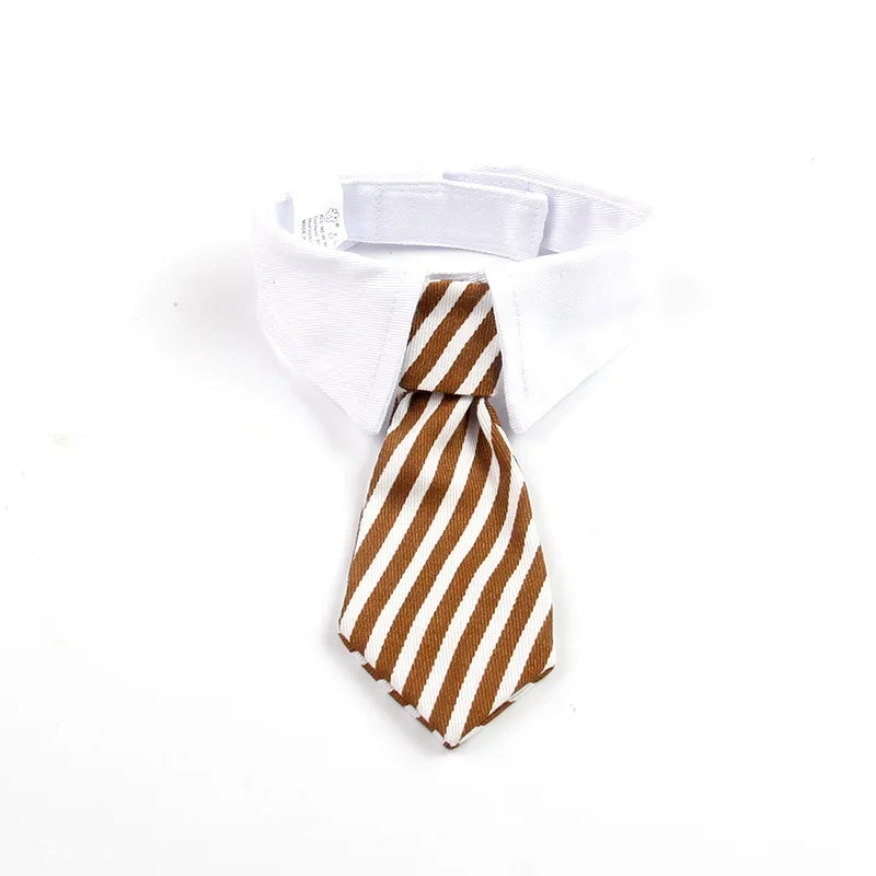 Pet Dog Cat Formal Necktie Tuxedo Bow Tie Black and Red Collar for Dog & Cat Pet Accessories for Wedding Holiday and Party Gift