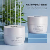 Pets Tear Stain Remover Powder 30g Cat And Dog Eye Tear Stain Powder With Tear Stain Brush Gentle Absorbing Tears Powder