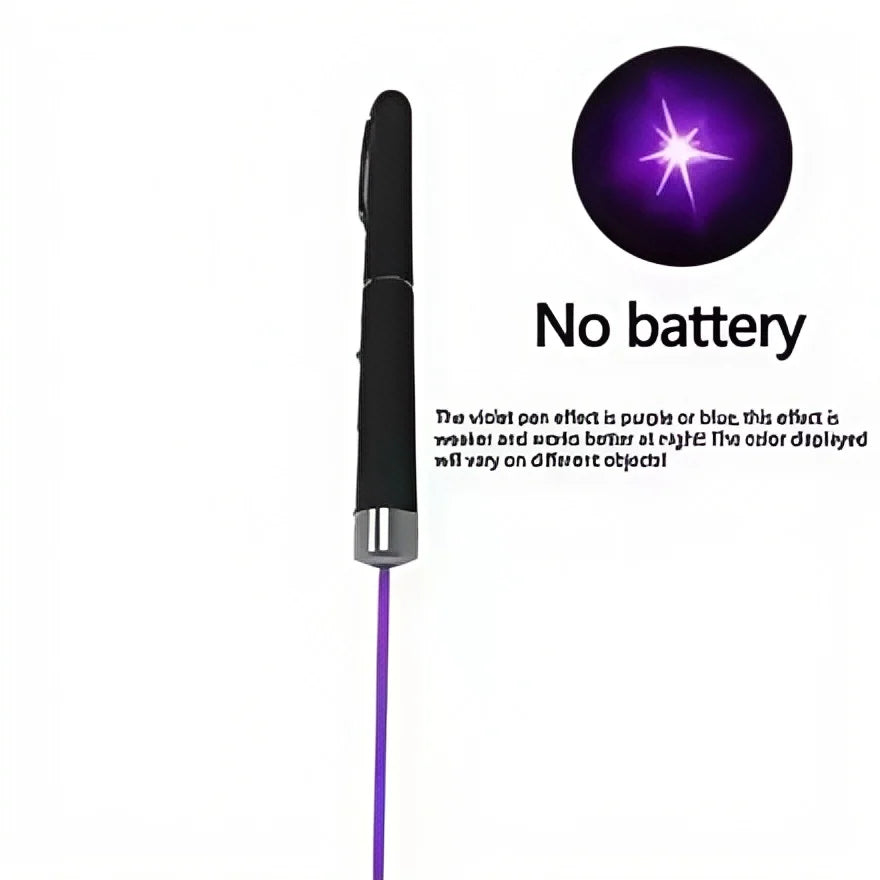 Red Laser Pointer Pen - Long Range Single Point Laser for Cat/Dog Pet Toy, Outdoor Hiking Presentation